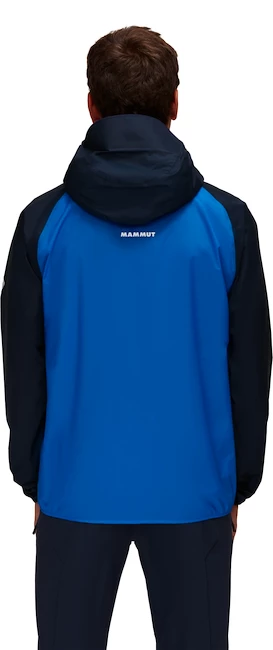 Blouson Pour Homme Mammut Kento Light HS Hooded Jacket Ice/Marine 2 Blouson Pour Homme Mammut Kento Light HS Hooded Jacket Ice/Marine – Image 2