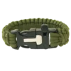 Bracelet Highlander Paracord Olivový