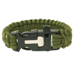 Bracelet Highlander Paracord Olivový