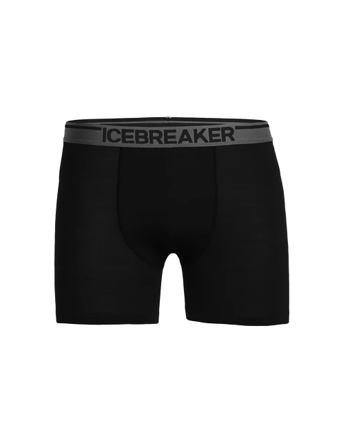 Caleçons Pour Homme Icebreaker Anatomica Boxers Black SS22 1 Caleçons Pour Homme Icebreaker Anatomica Boxers Black SS22