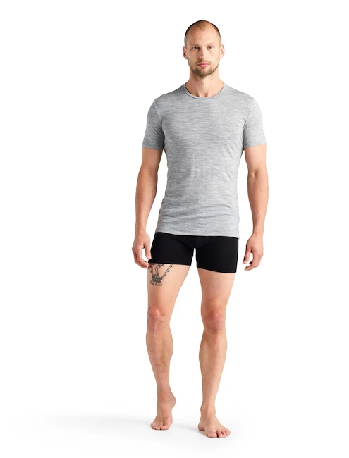 Caleçons Pour Homme Icebreaker Anatomica Boxers Black SS22 2 Caleçons Pour Homme Icebreaker Anatomica Boxers Black SS22 – Image 2