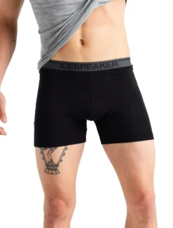 Caleçons Pour Homme Icebreaker Anatomica Boxers Black SS22 6 Caleçons Pour Homme Icebreaker Anatomica Boxers Black SS22 -Plein Air Équipement Magasin calecons pour homme icebreaker anatomica boxers black ss22 167296 650x650 g1