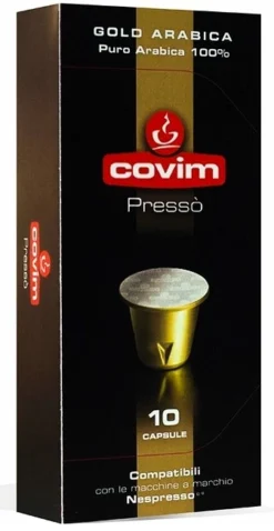 Capsules De Café Covim Kapsle Pro Nespresso Gold Arabica