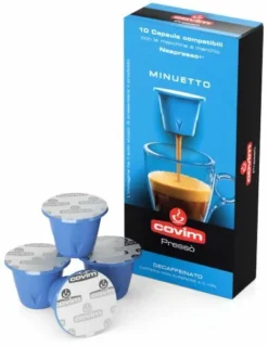 Capsules De Café Covim Kapsle Pro Nespresso Minuetto