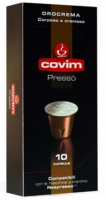 Capsules De Café Covim Kapsle Pro Nespresso Orocrema 1 Capsules De Café Covim Kapsle Pro Nespresso Orocrema
