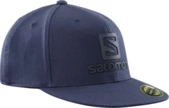 Casquette Salomon Logo Cap Flexfit® Mood Indigo SS22