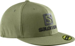 Casquette Salomon Logo Cap Flexfit® Olive Night SS22