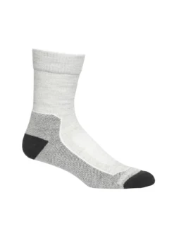 Chaussettes Pour Femme Icebreaker Hike+ Light Crew Blizzard HTHR SS22