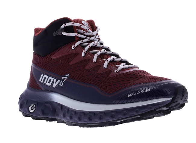Chaussures Pour Femme Inov-8 Rocfly G 390 Burgundy/Black SS22 6 Chaussures Pour Femme Inov-8 Rocfly G 390 Burgundy/Black SS22 – Image 6