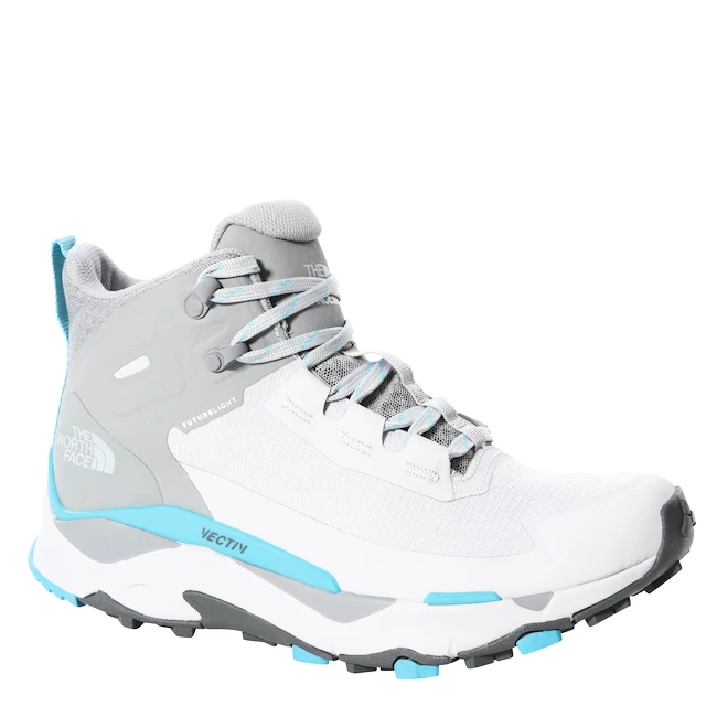 Chaussures Pour Femme The North Face Vectiv Exploris Mid Futurelight Micro Chip Grey/Maui Blue 3 Chaussures Pour Femme The North Face Vectiv Exploris Mid Futurelight Micro Chip Grey/Maui Blue – Image 3
