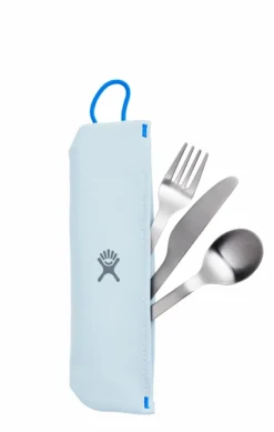 Couverts Hydro Flask Flatware Sset Stainless / Pouch Rain SS22