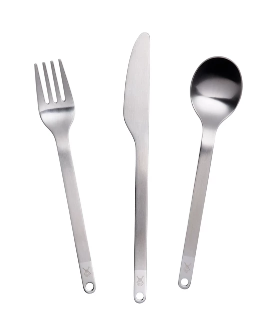 Couverts Hydro Flask Flatware Sset Stainless / Pouch Rain SS22 3 Couverts Hydro Flask Flatware Sset Stainless / Pouch Rain SS22 – Image 3