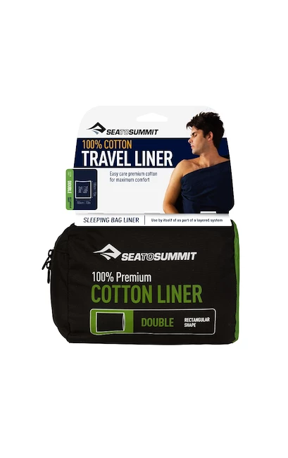 Doublure De Sac De Couchage Sea To Summit Premium Cotton Travel Liner - Standard (Rectangular) 1 Doublure De Sac De Couchage Sea To Summit Premium Cotton Travel Liner - Standard (Rectangular)