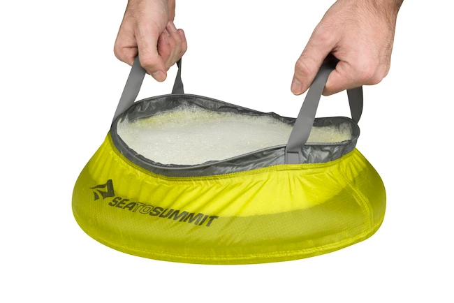 Évier Sea To Summit Ultra-Sil Kitchen Sink 10 Liter Lime SS22 4 Évier Sea To Summit Ultra-Sil Kitchen Sink 10 Liter Lime SS22 – Image 4