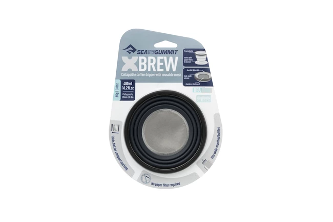 Filtre Sea To Summit X-Brew Coffee Dripper Charcoal SS22 2 Filtre Sea To Summit X-Brew Coffee Dripper Charcoal SS22 – Image 2