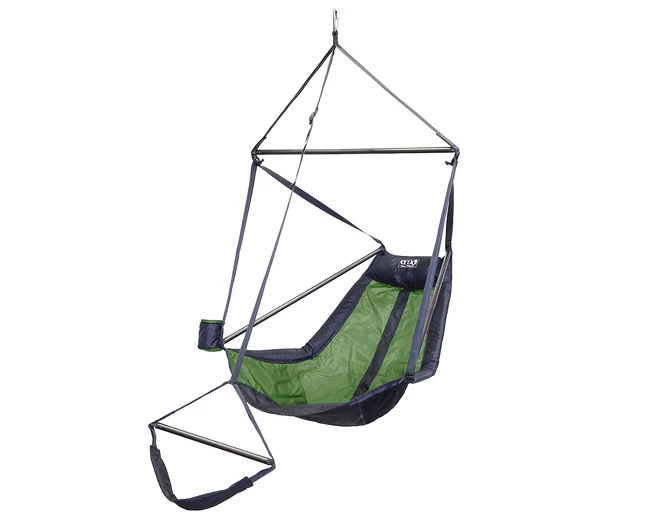 Hamac Eno Lounger Hanging Chair Lime/Charcoal 1 Hamac Eno Lounger Hanging Chair Lime/Charcoal