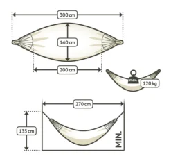 Hamac La Siesta Caribeňa Single -Plein Air Équipement Magasin hamac la siesta caribena single 116602 650x650 g10