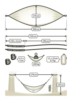 Hamac La Siesta Colibri 3.0 Single -Plein Air Équipement Magasin hamac la siesta colibri 3 0 single 119020 650x650 g11