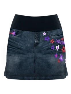 Jupe Pour Femme Crazy Idea Hidrogen Black/Zebra SS22