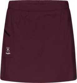 Jupe Pour Femme Haglöfs Lite Skort Dark Red