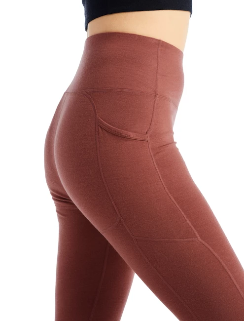 Leggings Pour Femme Icebreaker Fastray High Rise Tights Grape SS22 6 Leggings Pour Femme Icebreaker Fastray High Rise Tights Grape SS22 – Image 6