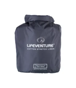 Life Venture Cotton Stretch Sleeping Bag Liner, Rectangular