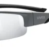 Lunettes De Sport Uvex Sportstyle 215 Grey Mat/Litemirror Silver (Cat. 3)