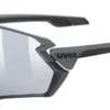 Lunettes De Sport Uvex Sportstyle 231 Grey Black Mat/Mirror Silver (Cat. 2)