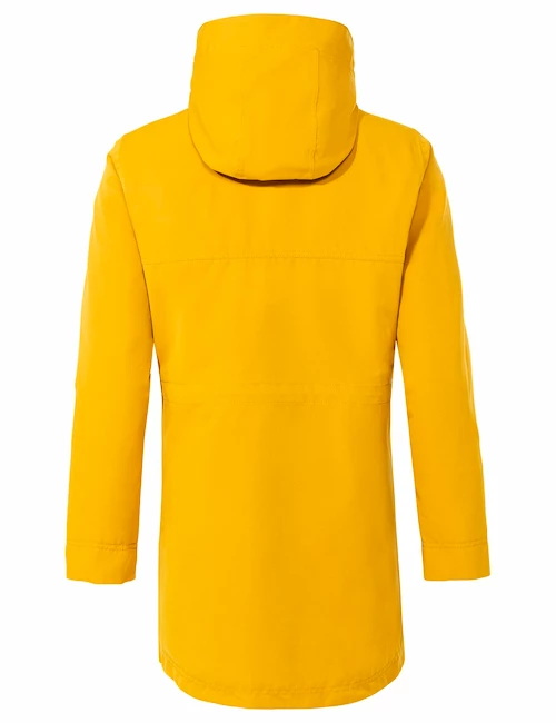 Manteau Pour Femme VAUDE Wo Manukau Parka II Burnt Yellow 3 Manteau Pour Femme VAUDE Wo Manukau Parka II Burnt Yellow – Image 3