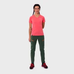 Pantalon Pour Femme Salewa Puez DST Raw Green -Plein Air Équipement Magasin pantalon pour femme salewa puez dst raw green 172810 650x650 g2