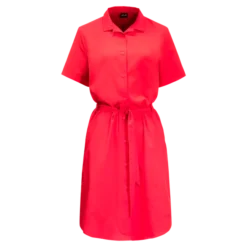 Robe Pour Femme Jack Wolfskin Holiday Midi Dress Tulip Red
