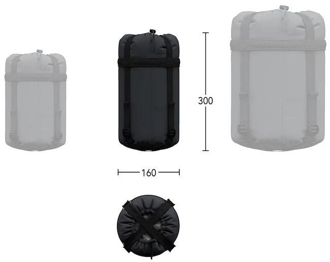 Sac De Couchage Hannah Scout 120 Dark Shadow/Anthracite 180 Cm 3 Sac De Couchage Hannah Scout 120 Dark Shadow/Anthracite 180 Cm – Image 3