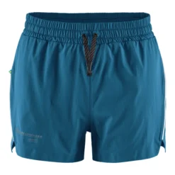 Short Pour Femme Klättermusen Laufey Shorts Monkshood Blue SS22