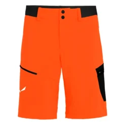 Short Pour Homme Salewa Pedroc Cargo 2 Dst Red Orange