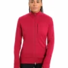 Sweat-shirt Pour Femme Icebreaker Quantum III LS Zip Hood