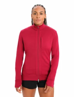 Sweat-shirt Pour Femme Icebreaker Quantum III LS Zip Hood