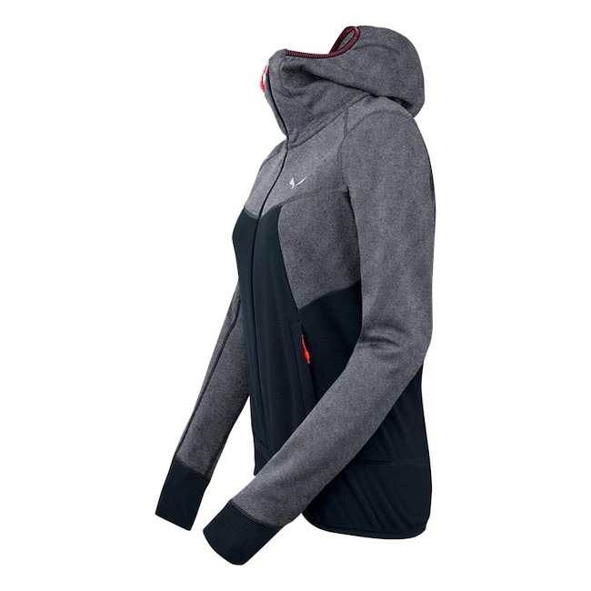 Sweat-shirt Pour Femme Salewa Puez Hybrid PL Navy Blazer Melange SS22 2 Sweat-shirt Pour Femme Salewa Puez Hybrid PL Navy Blazer Melange SS22 – Image 2