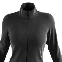 Sweat-shirt Pour Femme Salomon Outrack Full Zip Mid Black SS22 -Plein Air Équipement Magasin sweat shirt pour femme salomon outrack full zip mid black ss22 162446 650x650 g6