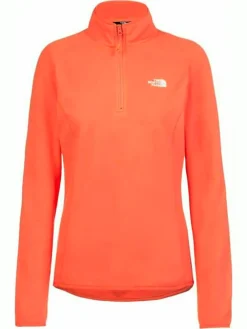 Sweat-shirt Pour Femme The North Face 100 Glacier 1/4 Zip W FW2021