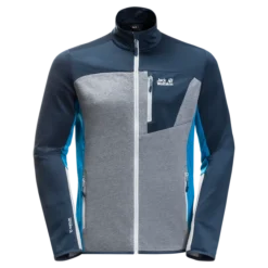 Sweat-shirt Pour Homme Jack Wolfskin Milford Sky Fleece Thunder Blue