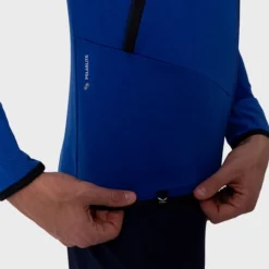 Sweat-shirt Pour Homme Salewa Agner Hybrid PL/DST Electric Melange -Plein Air Équipement Magasin sweat shirt pour homme salewa agner hybrid pl dst electric melange 172611 650x650 g3