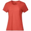 T-shirt Pour Femme Bergans Urban Wool Brick SS22