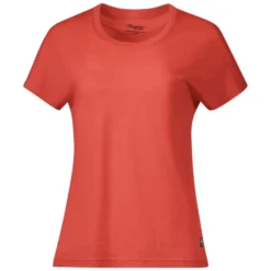 T-shirt Pour Femme Bergans Urban Wool Brick SS22