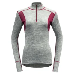 T-shirt Pour Femme Devold Hiking Woman Half Zip Neck