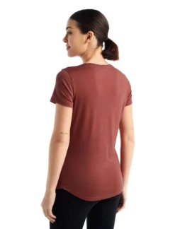 T-shirt Pour Femme Icebreaker Sphere II SS Scoop Tee Grape SS22 -Plein Air Équipement Magasin t shirt pour femme icebreaker sphere ii ss scoop tee grape ss22 167338 650x650 g2