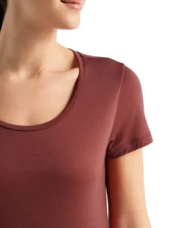 T-shirt Pour Femme Icebreaker Sphere II SS Scoop Tee Grape SS22 -Plein Air Équipement Magasin t shirt pour femme icebreaker sphere ii ss scoop tee grape ss22 167338 650x650 g5