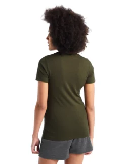 T-shirt Pour Femme Icebreaker Tech Lite II SS Tee Loden SS22 -Plein Air Équipement Magasin t shirt pour femme icebreaker tech lite ii ss tee loden ss22 167318 650x650 g2