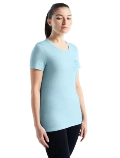 T-shirt Pour Femme Icebreaker Tech Lite II SS Tee Mountain Lake Haze SS22 -Plein Air Équipement Magasin t shirt pour femme icebreaker tech lite ii ss tee mountain lake haze ss22 167368 650x650 g4