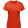 T-shirt Pour Femme Mammut Seile T-Shirt Terracotta