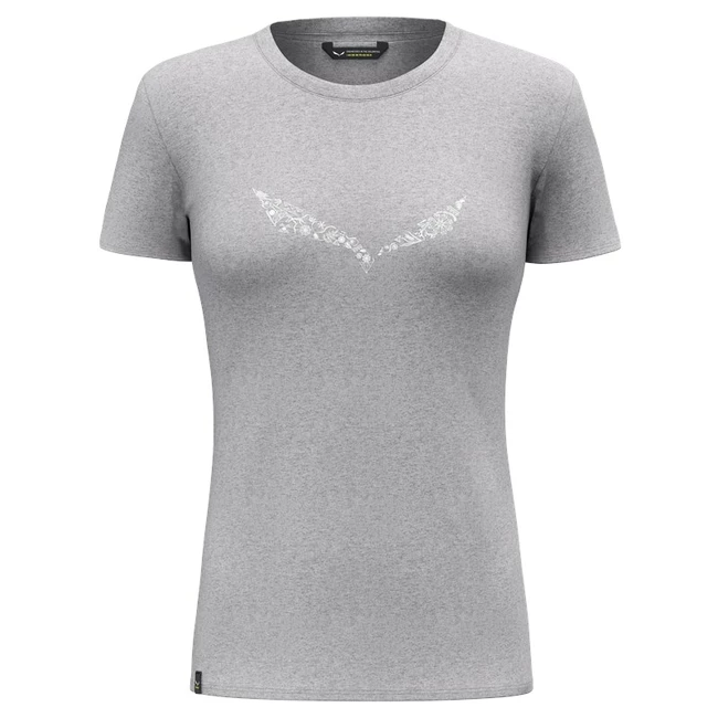 T-shirt Pour Femme Salewa Solidlogo Dri-release Heather Grey 1 T-shirt Pour Femme Salewa Solidlogo Dri-release Heather Grey